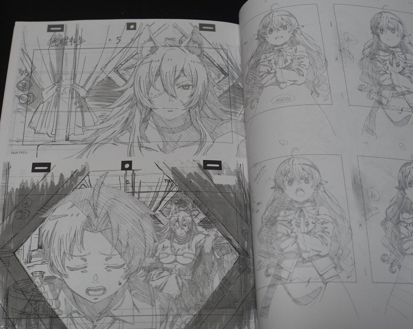 Hiroyuki Takashima Mushoku Tensei Key Frame Art Work Book vol.1 