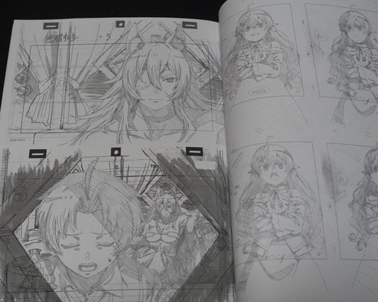Hiroyuki Takashima Mushoku Tensei Key Frame Art Work Book vol.1 