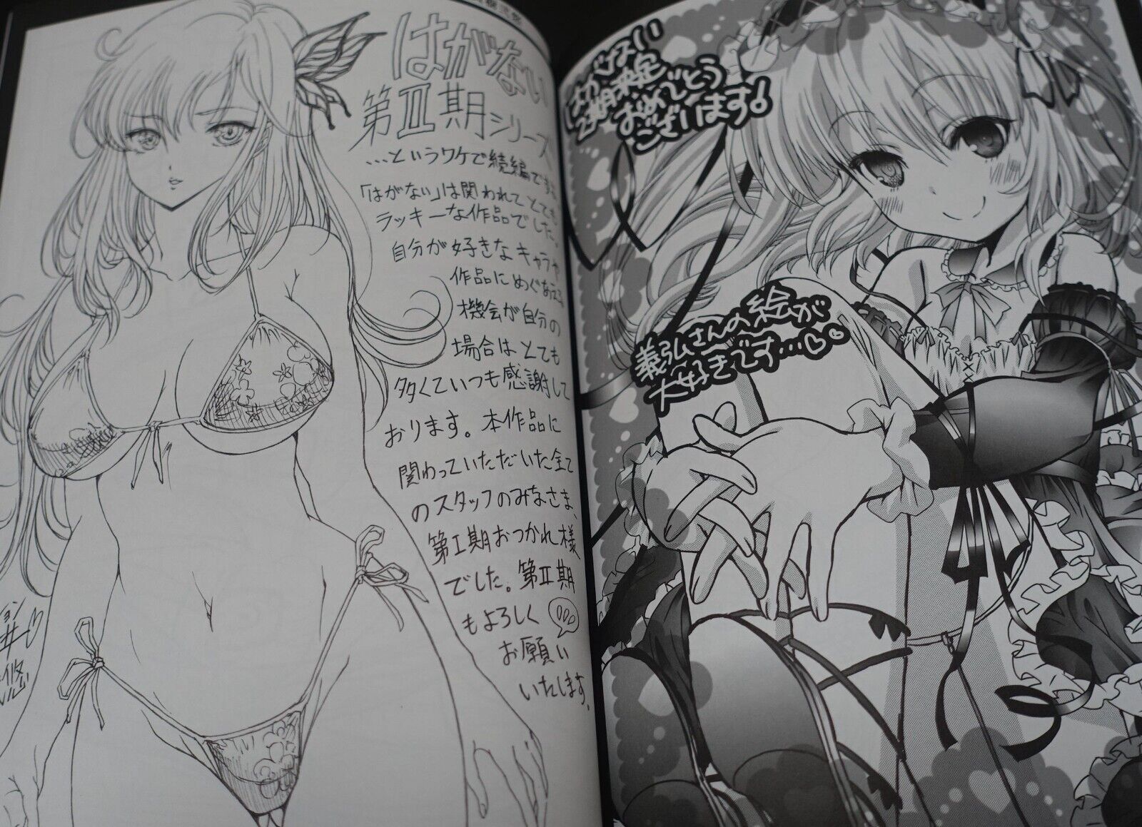 Haganai Animation Staff Unofficial Illustration Art Doujinshi vol.1 