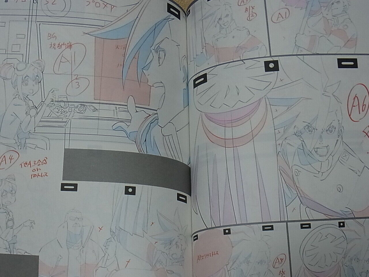 Kengo Saito Animation PROMARE Key Frame Art Work Book SAITO KENGO G C97 