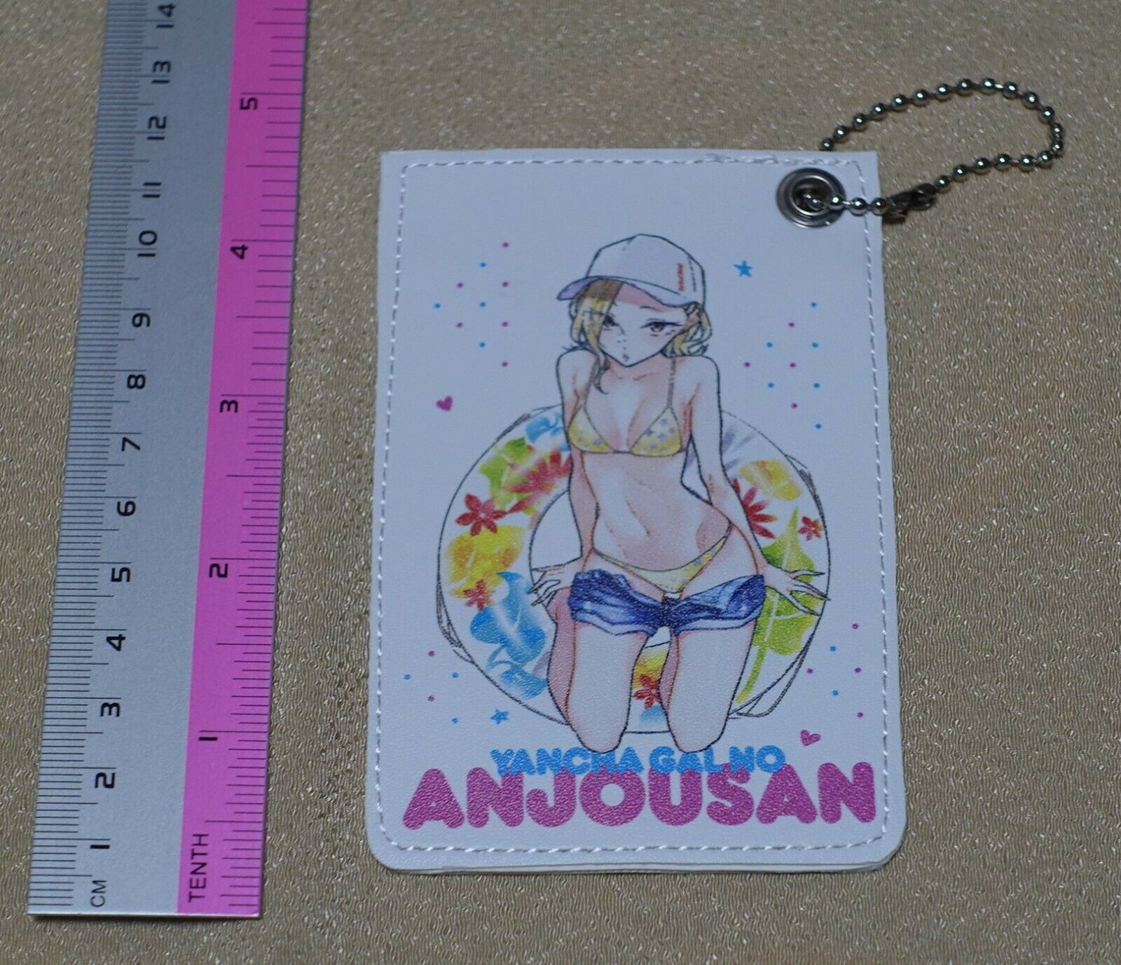 Yuichi Kato Yancha Gal no Anjo San Pass Case ID Badge Holder Comic Market 