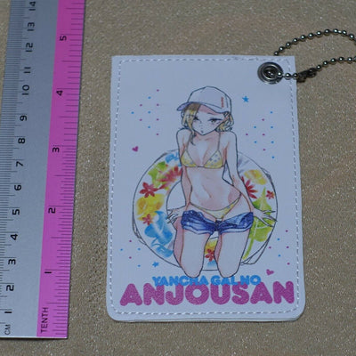 Yuichi Kato Yancha Gal no Anjo San Pass Case ID Badge Holder Comic Market 