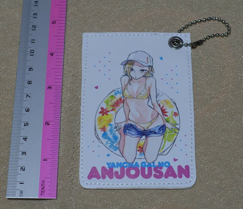 Yuichi Kato Yancha Gal no Anjo San Pass Case ID Badge Holder Comic Market 