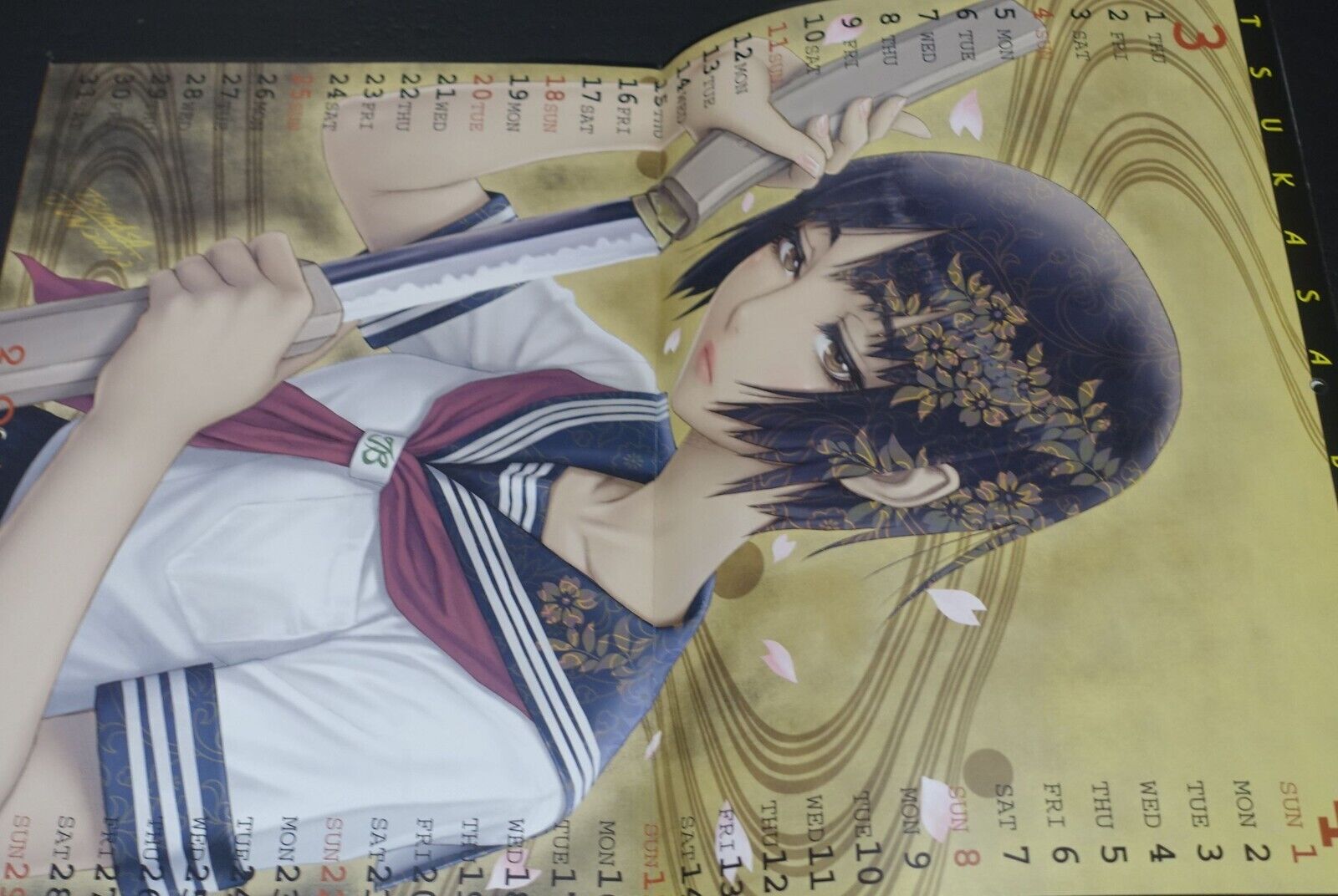 Tsukasa Jun Tsukasa Bullet CALENDAR ART BOOK 2012 