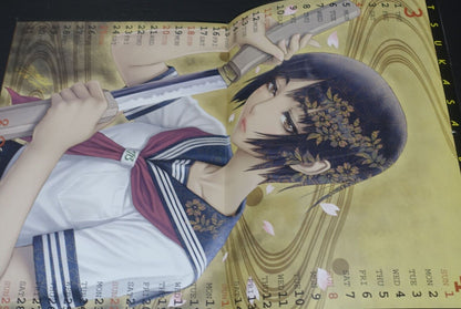 Tsukasa Jun Tsukasa Bullet CALENDAR ART BOOK 2012 