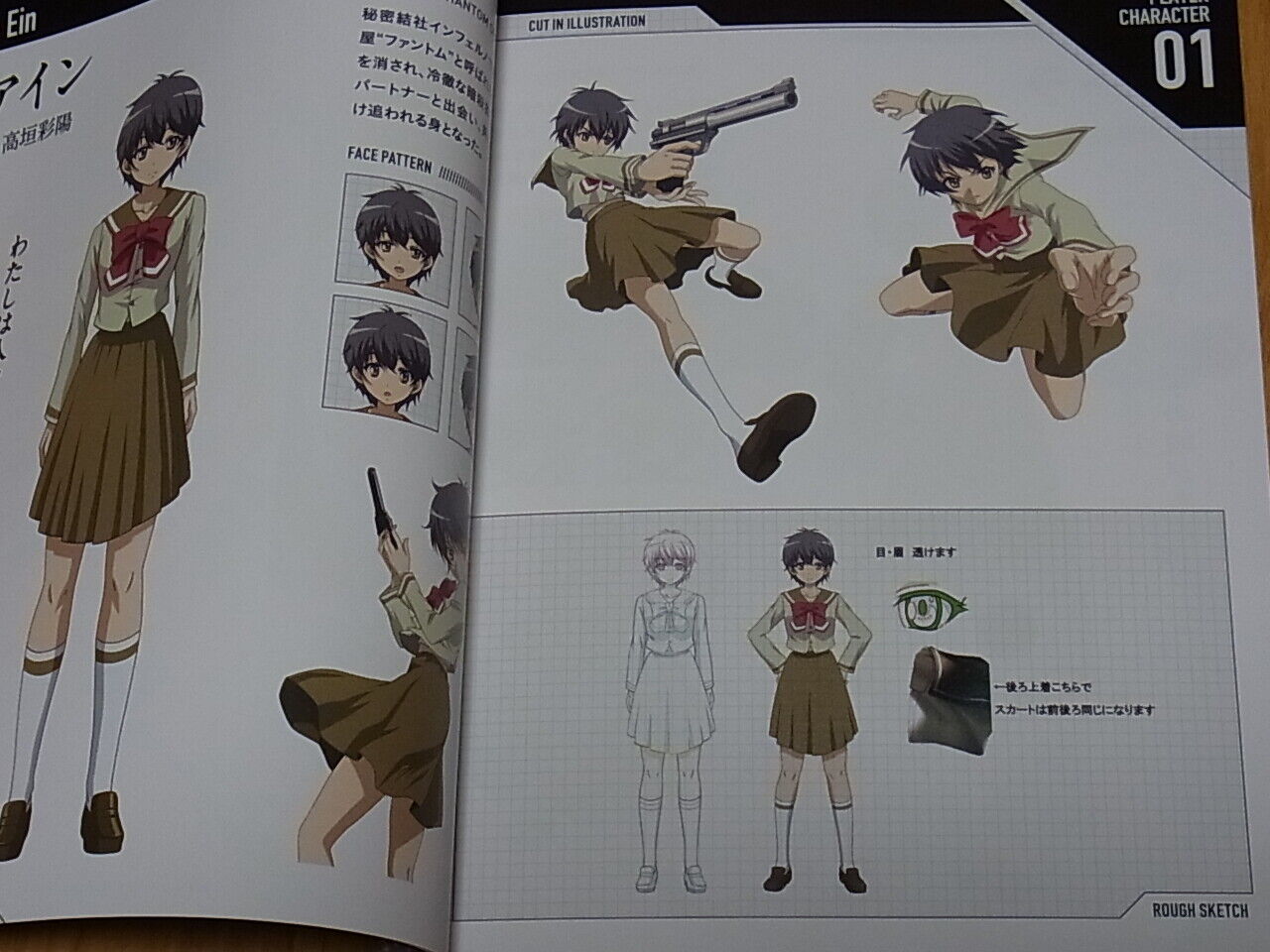 NITRO PLUS BLASTERZ HEROINES INFINITE DUEL Character Model Art Book 