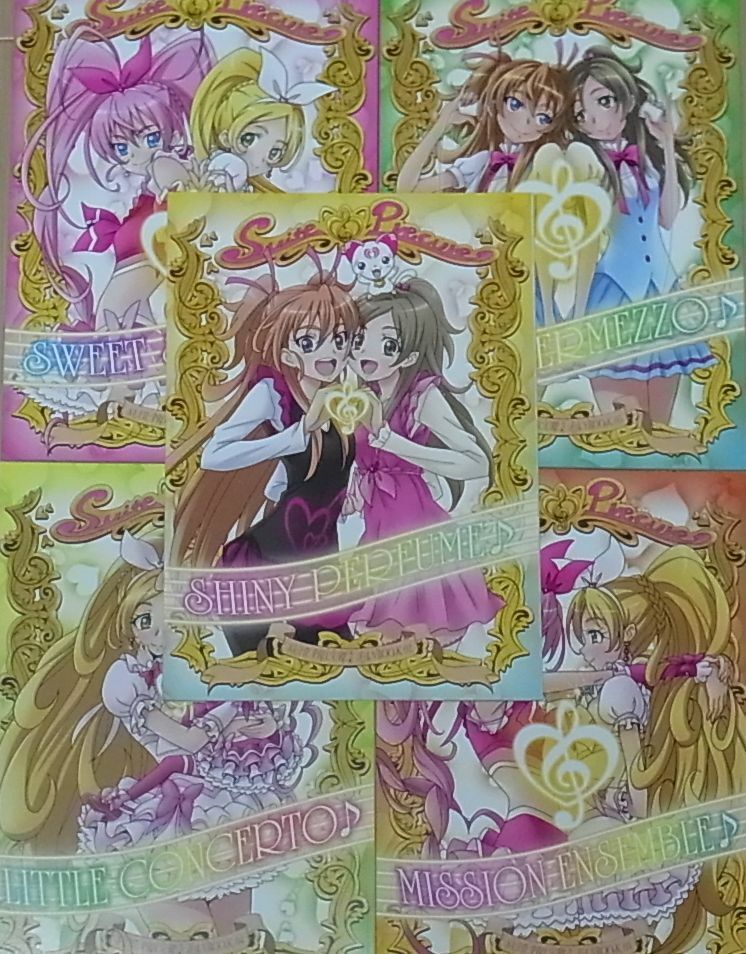 EUNOS Suite Precure Hibiki & Kanade Fan Doujinshi 5 Set 