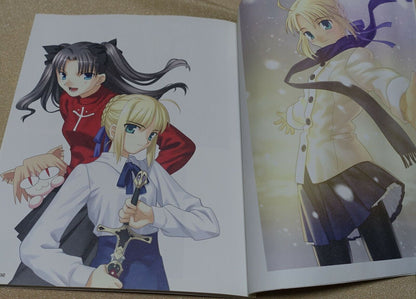 Fate Stay Night Setting Art Book Fate Side Material 
