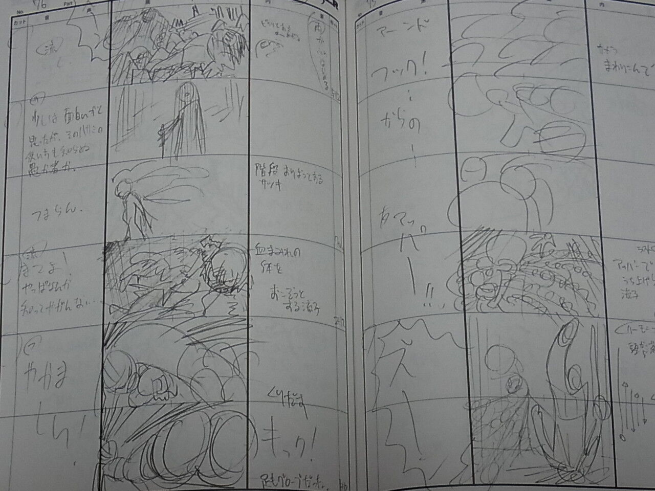 Kill la Kill episode 01 Story Board Book RARE 