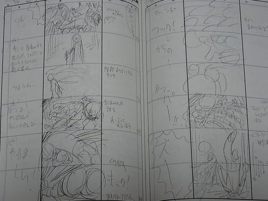 Kill la Kill episode 01 Story Board Book RARE 