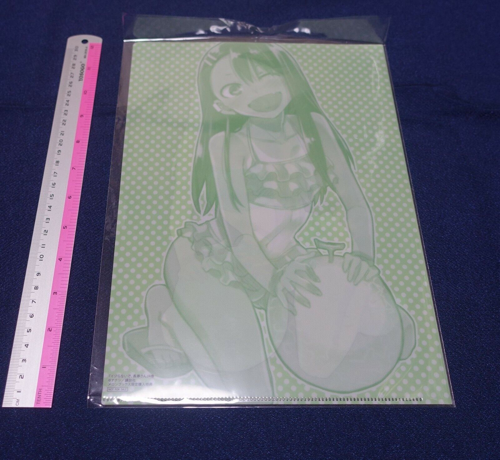 Don't Toy With Me, Miss Nagatoro PVC Art Sheet Clear File Melon Bikini 