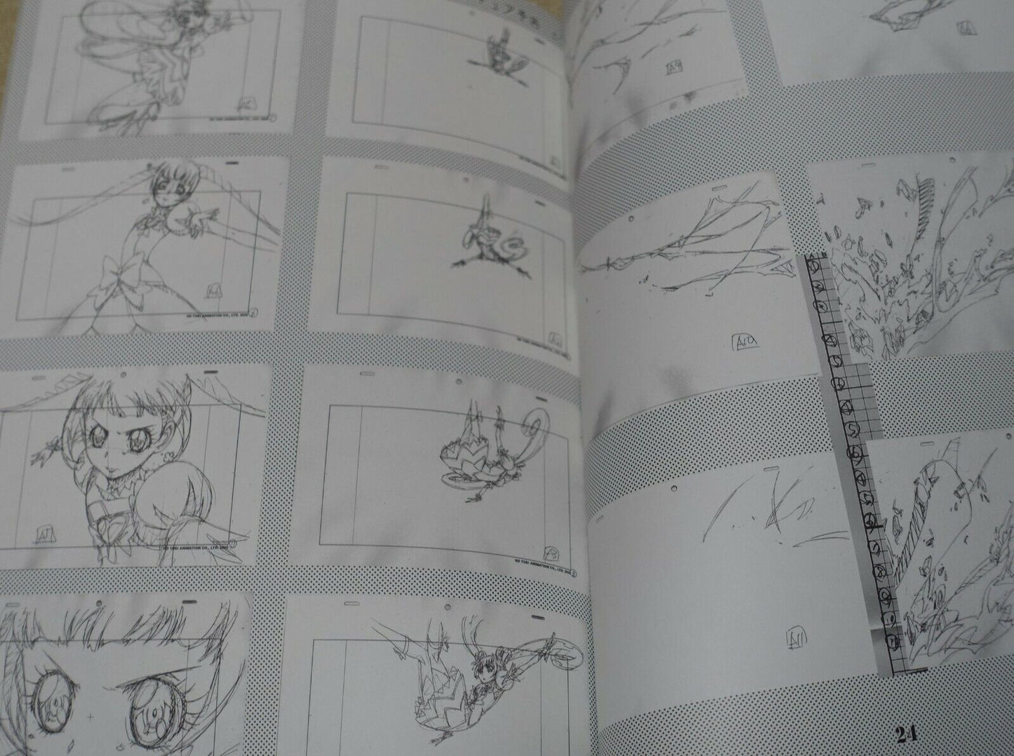 Takeshi Morita Animation Key Frame Art Book Precure Saint Seiya etc 