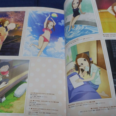 Soichiro Yamamoto KARAKAI JOZU NO TAKAGI SAN Art Book vol.1&2& TV guide book 