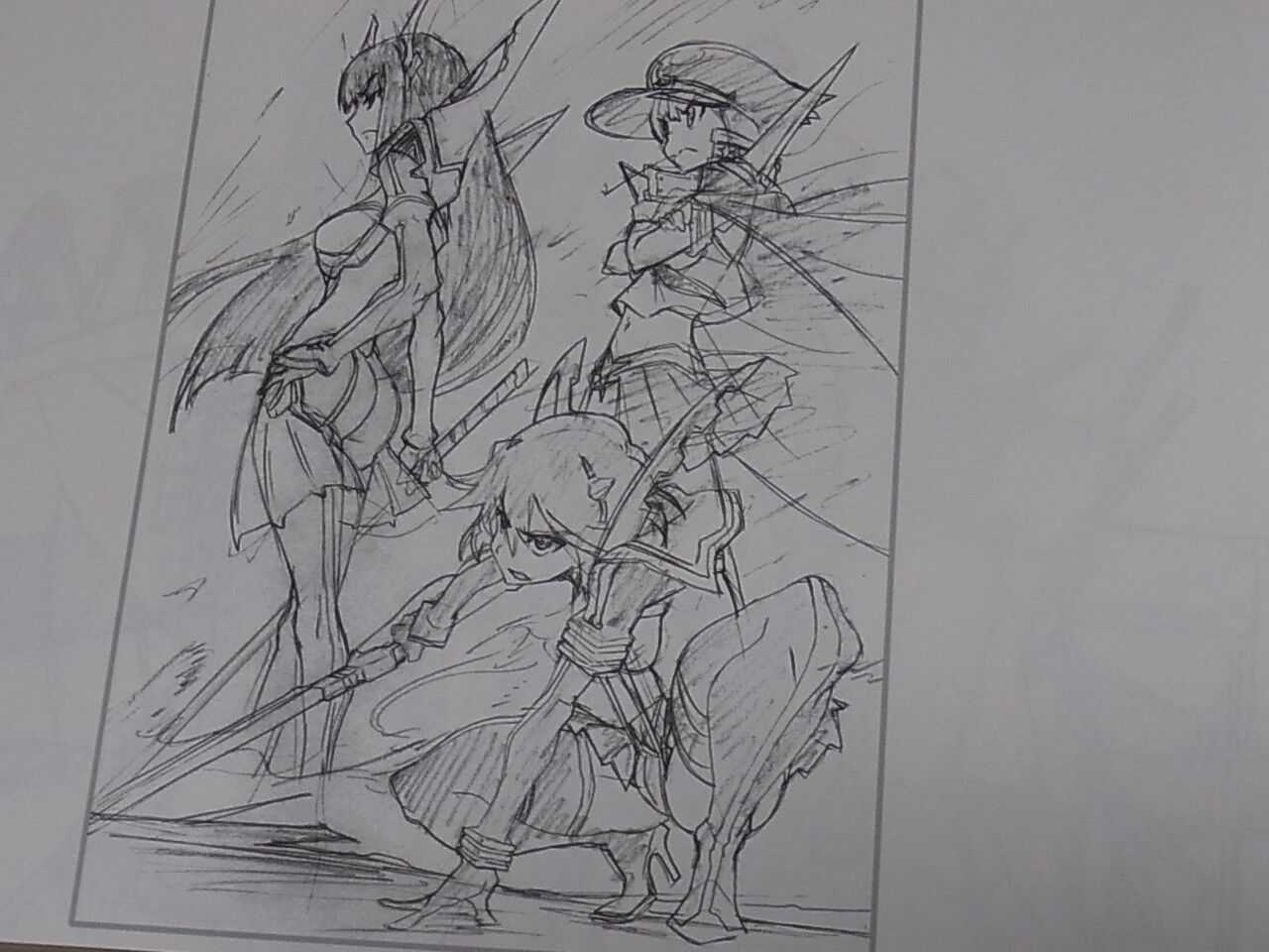 THE ART OF KLK Vol.1-3 Complete Set Kill la Kill Design art Book 148page 