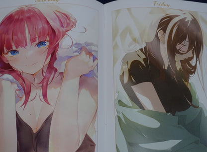 NOOB NUTS The Quintessential Quintuplets Animation Director Art Book & Goods Set 