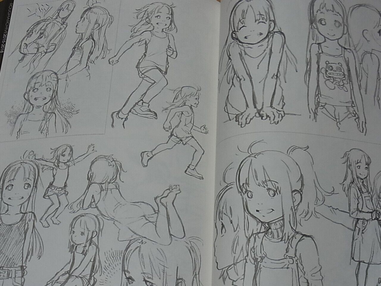 Kunihiko Tanaka Rough Illustration Art Book Rough ARCHIVE 2015-2018 104page 