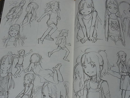 Kunihiko Tanaka Rough Illustration Art Book Rough ARCHIVE 2015-2018 104page 