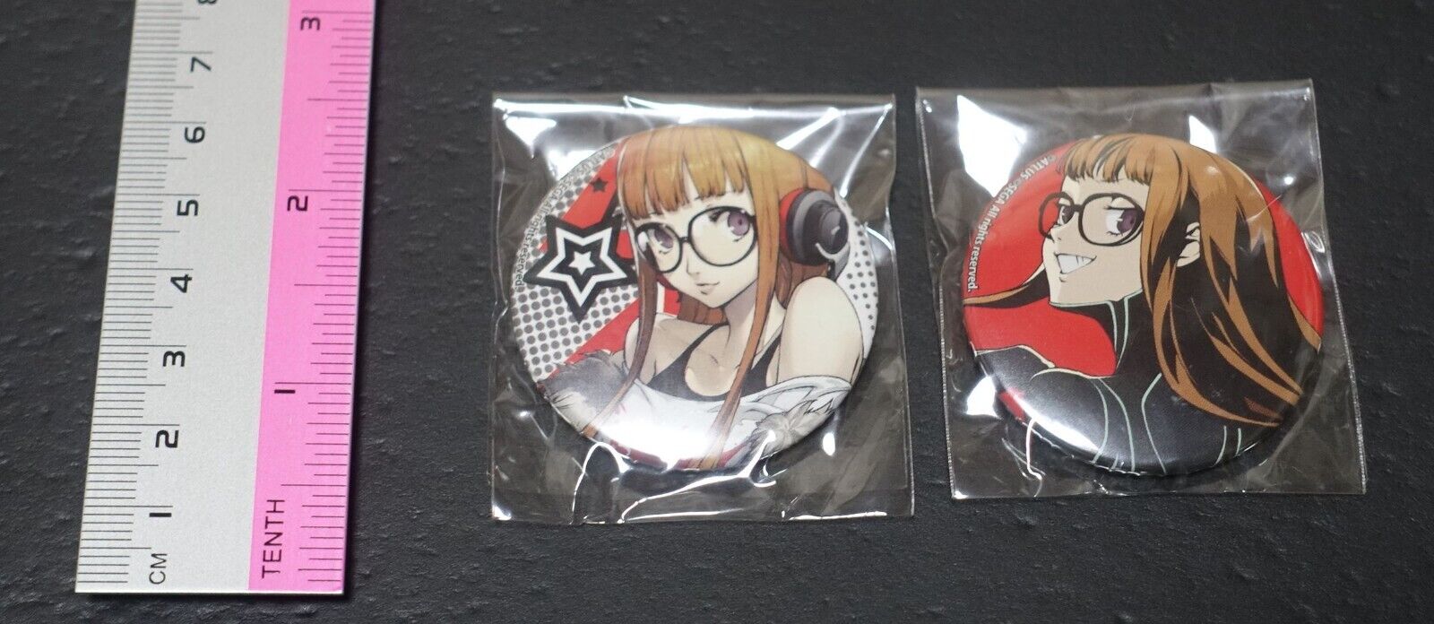 Persona5 Button Badge Futaba Sakura Set Persona 5 