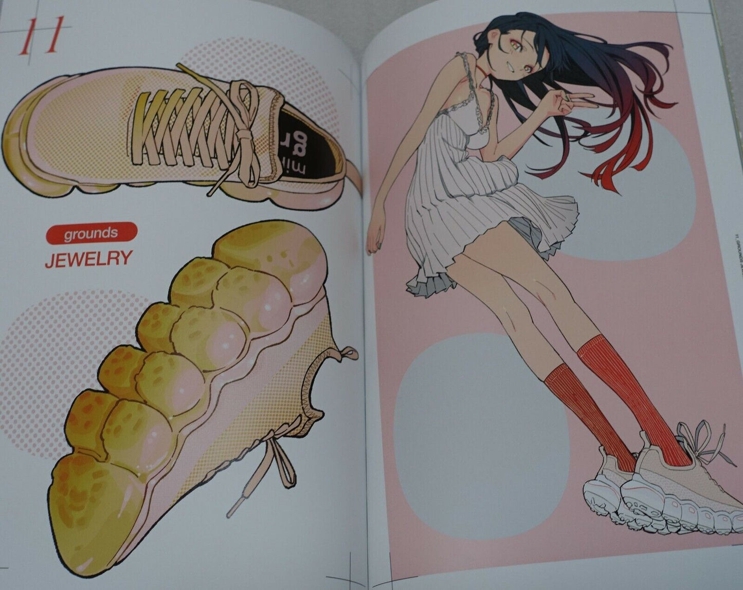 C99 atmosphere tarou2 Sneaker & Girls Color Art Book TAROU'S KICKS 3 