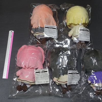 Watamote Plushie Plush Doll 5 Character Complete Set SQUARE ENIX 