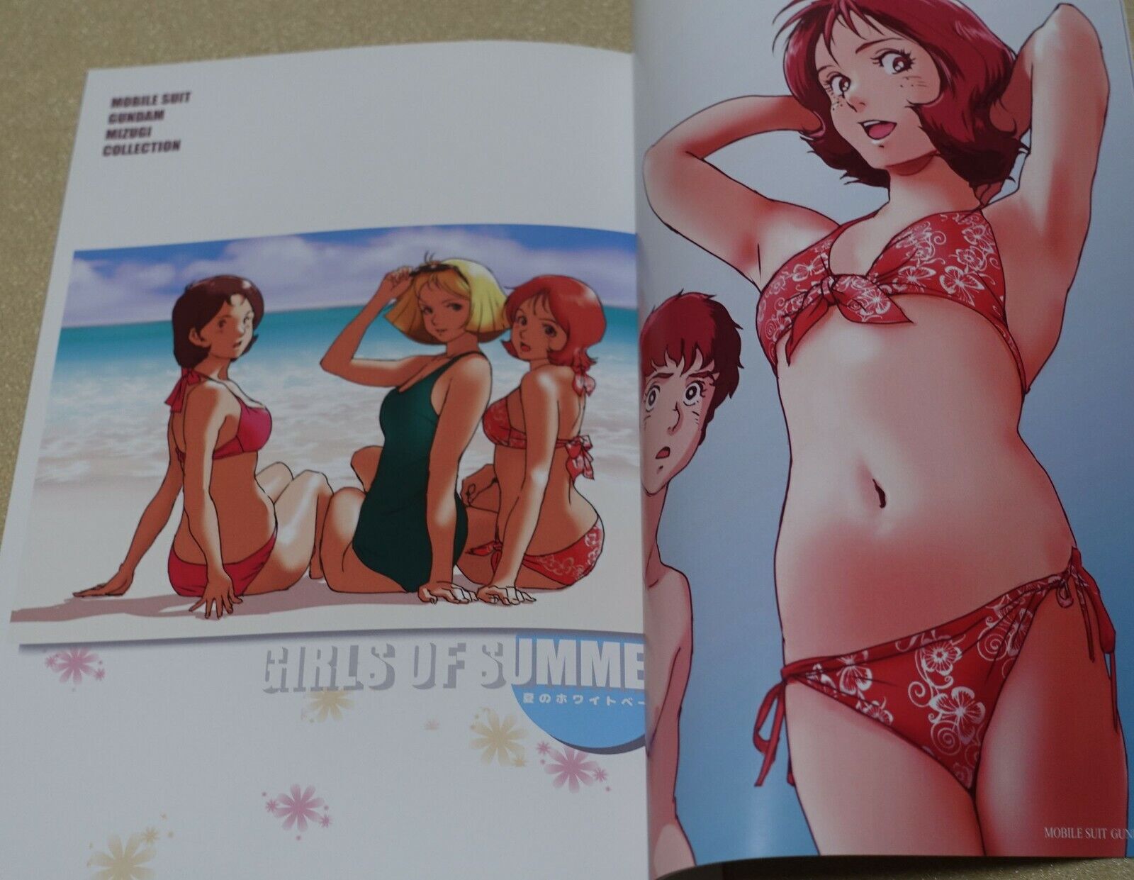 Shaboten Flower Mobile Suit Gundam Color Fan Art Book Ai Senshi Hen 