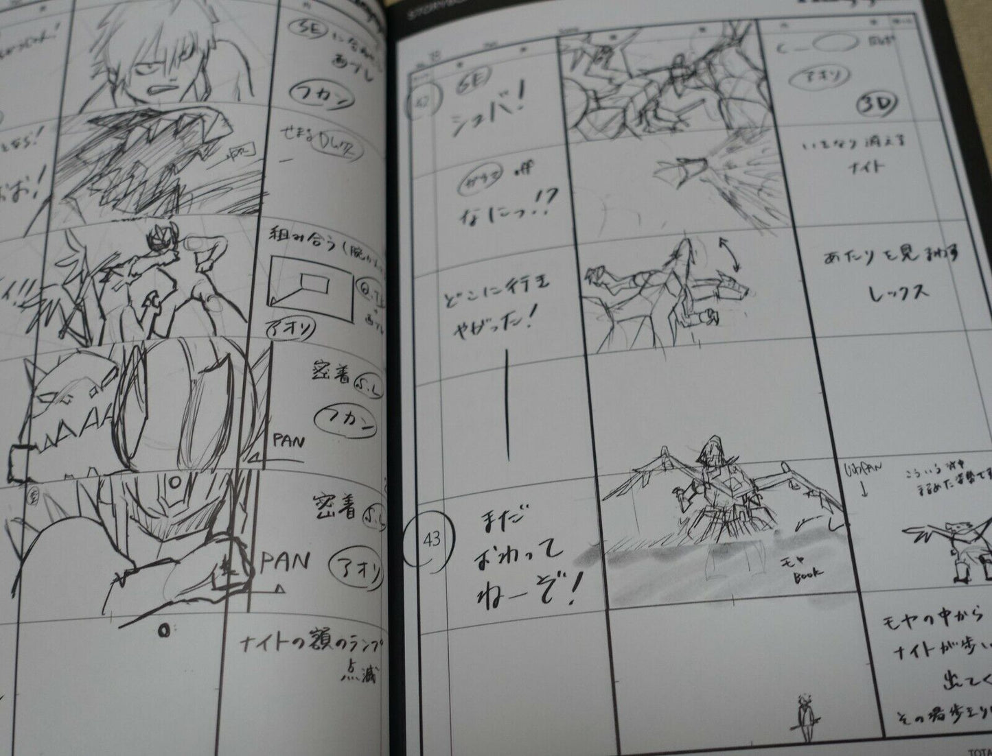 SSSS.DYNAZENON STORY BOARD ART BOOK Vol.7 GRIDMAN STORYBOARD 
