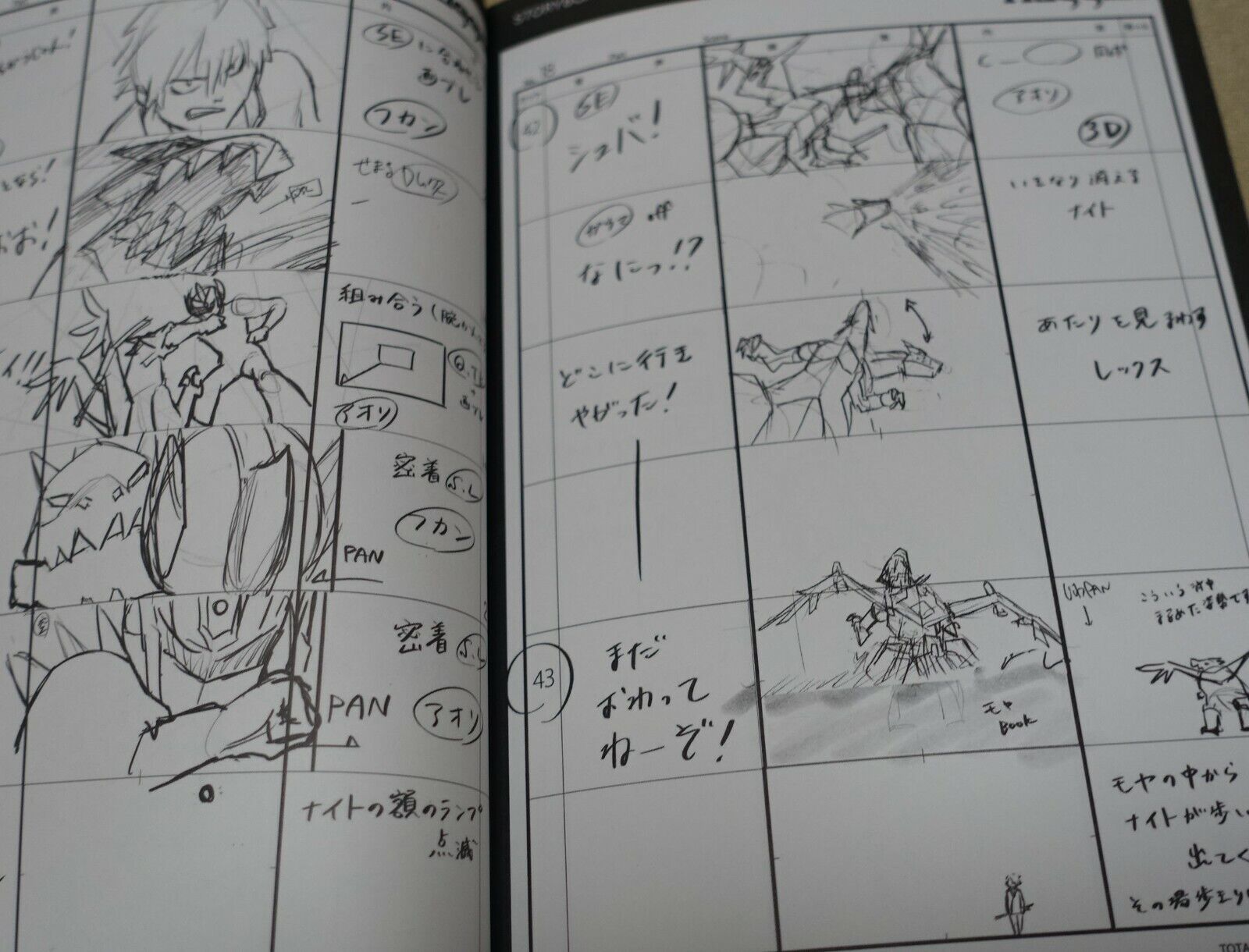 SSSS.DYNAZENON STORY BOARD ART BOOK Vol.7 GRIDMAN STORYBOARD 