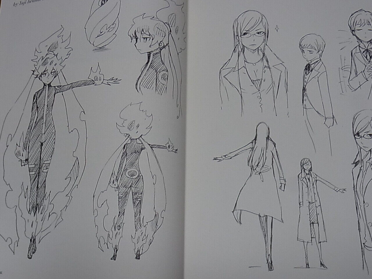 DARKER THAN BLACK Gemini of the Meteor ART WORK BOOK 8 