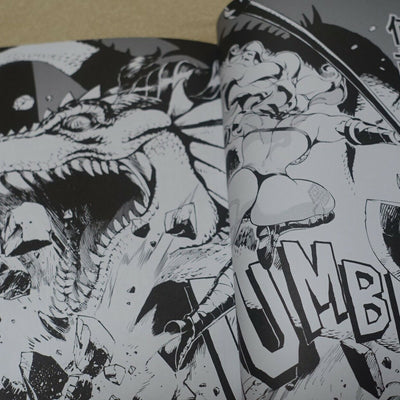 Berry Blues Dragon's Crown Fan made comic Amazon Blues 