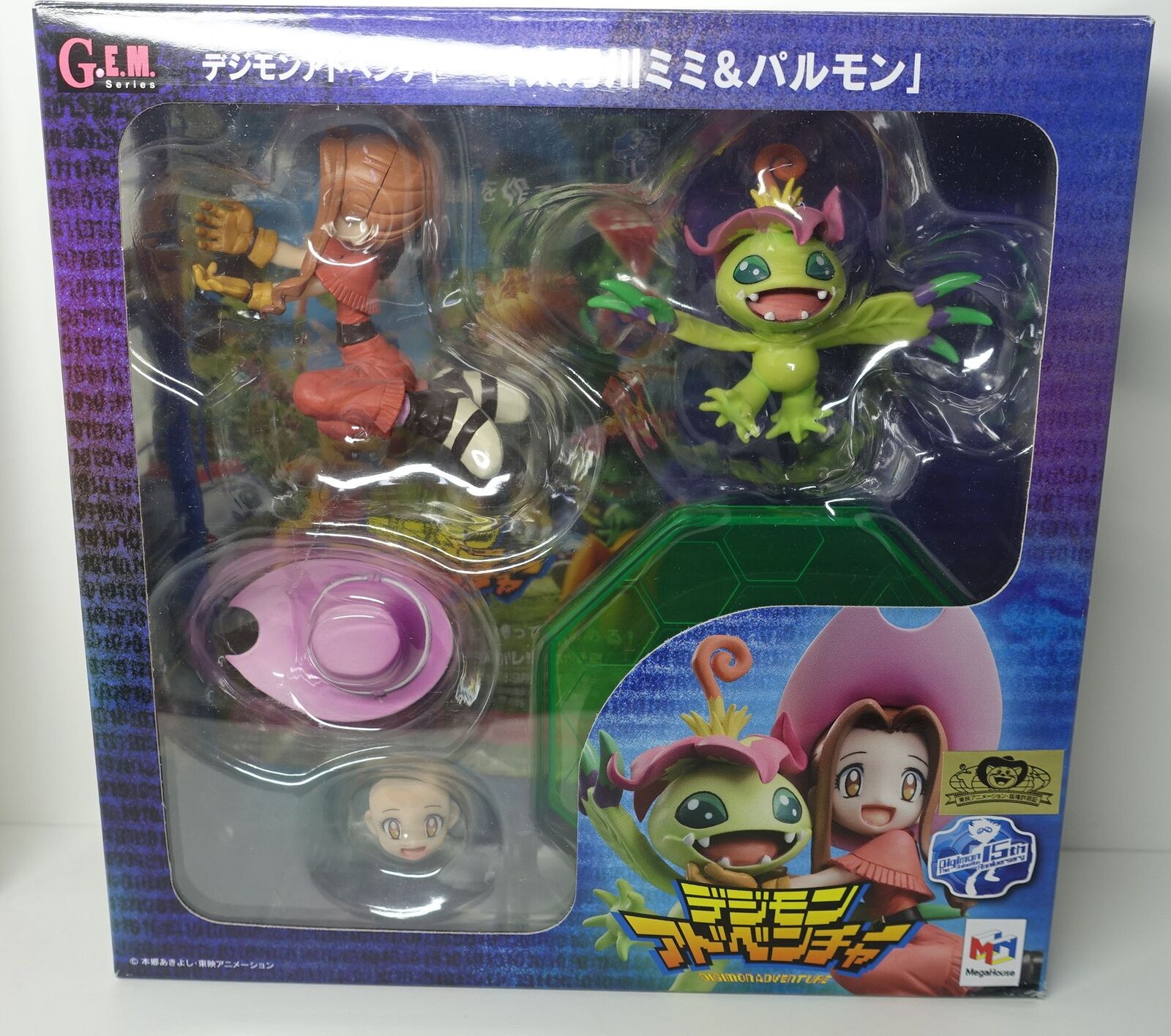 Megahouse Digimon Adventure Mimi Tachikawa and Palmon G.E.M. PVC Figure 