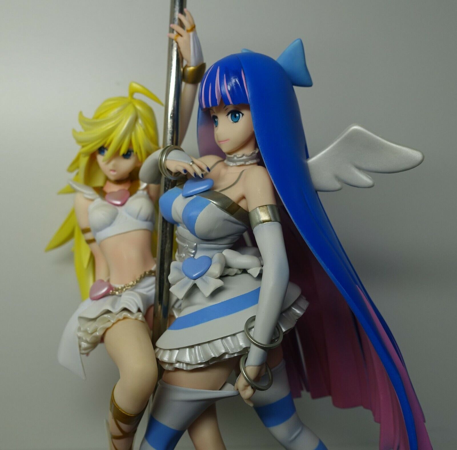 Panty and Stocking Metamorphose Edition Pole Dancing Figure Statue Set 