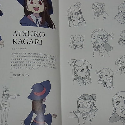 Little Witch Academia Story Board Art Book Vol.1 Epi01-03 
