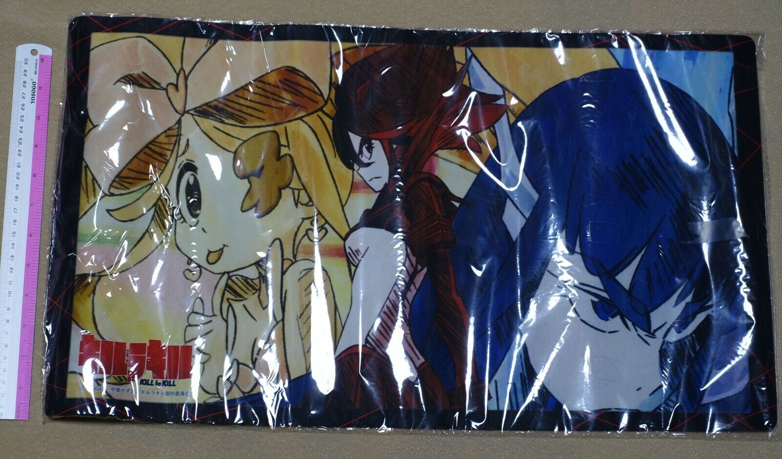 KILL LA KILL Rubber Play Mat Ryuko & Satsuki & Nui 