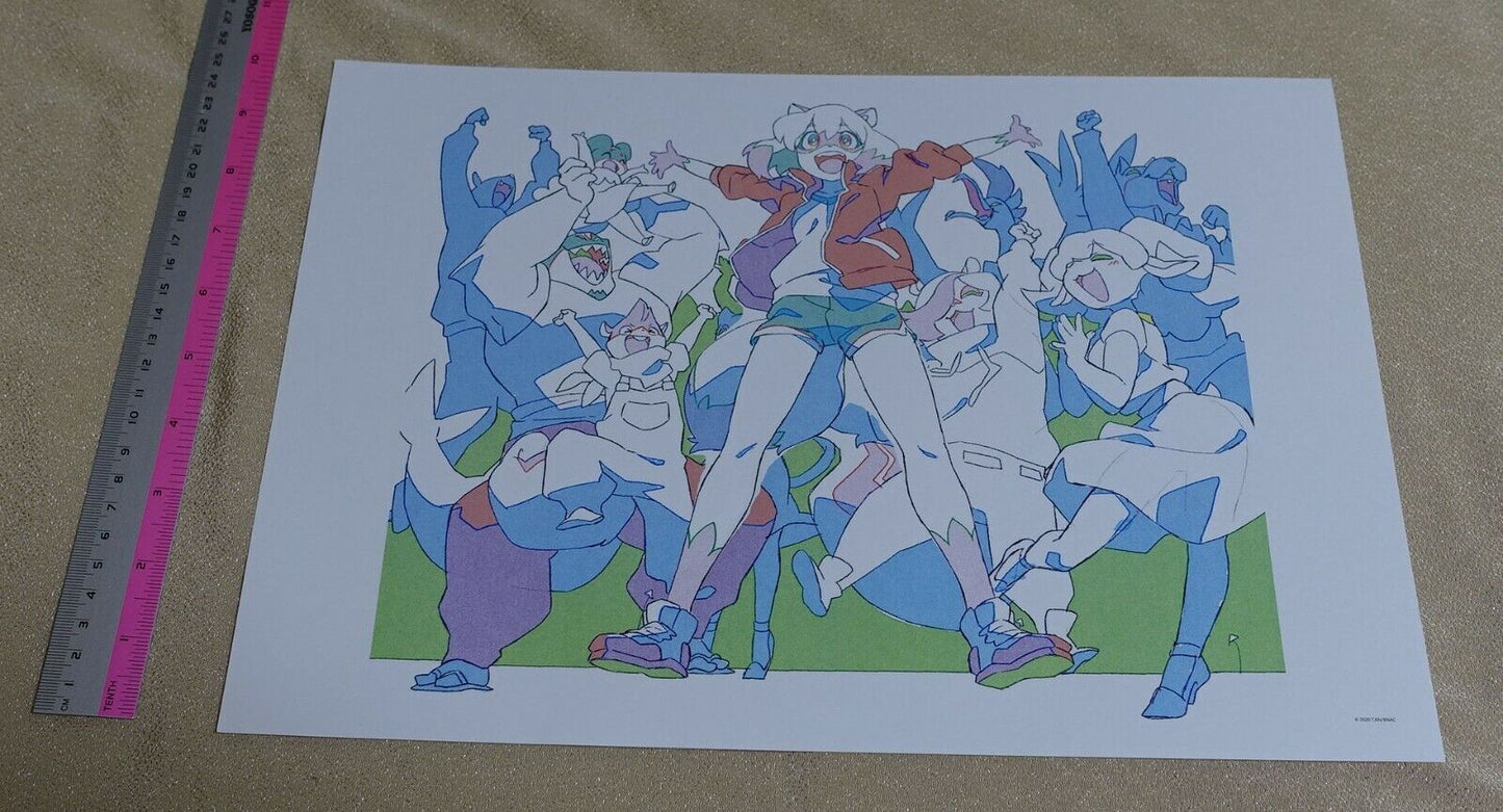 BNA Reproduction of Key Frame Art Sheet 3 piece Set 