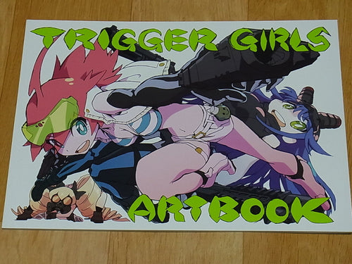 TRIGGER Animation Staff Art Book TRIGGER GIRLS ART BOOK C91 very rare 
