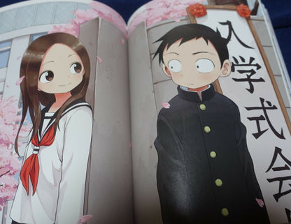 Soichiro Yamamoto KARAKAI JOZU NO TAKAGI SAN Art Book vol.1&2& TV guide book 