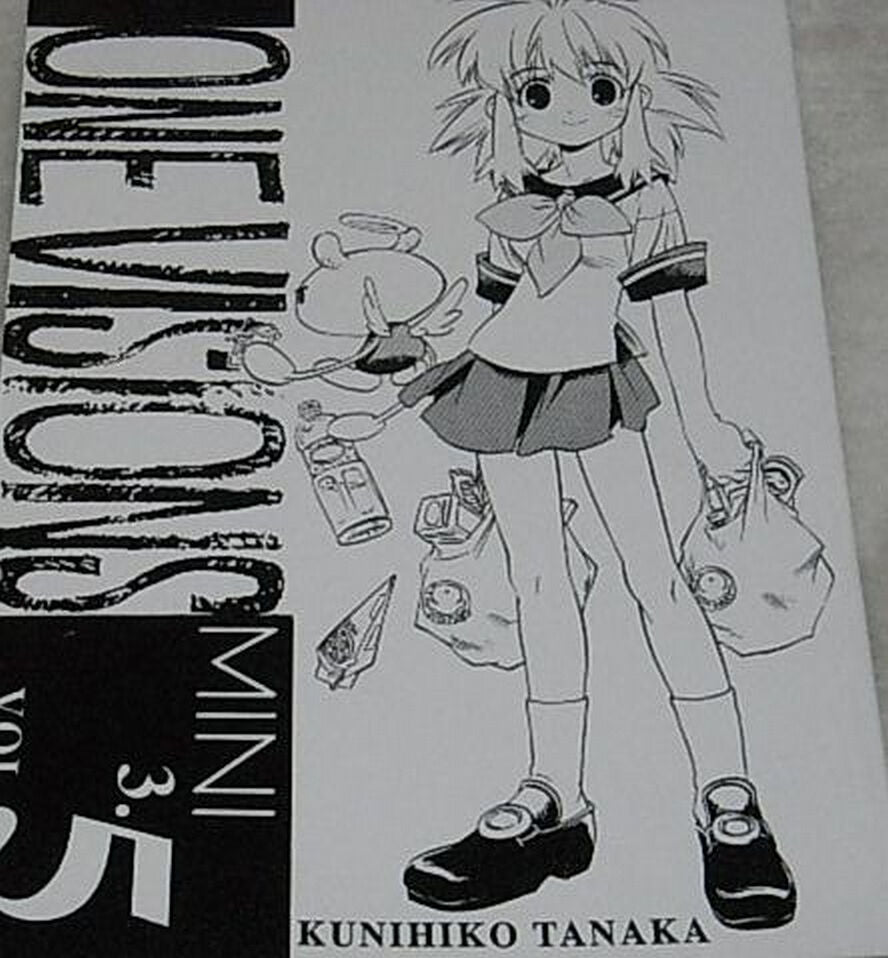 Kunihiko Tanaka Illustration Art Book ONE VISIONS3.5 RARE 