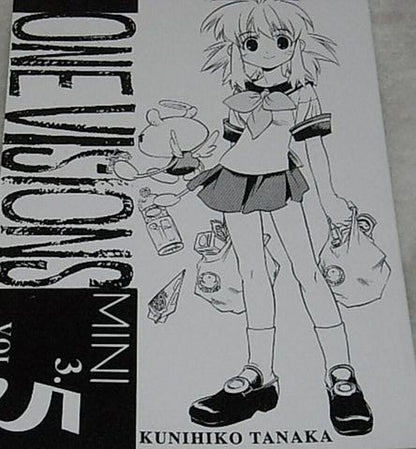 Kunihiko Tanaka Illustration Art Book ONE VISIONS3.5 RARE 