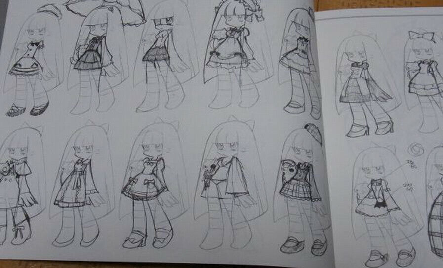 GEEK FLEET The Art Of PSG 1&2 Set Panty and Stocking Design Art