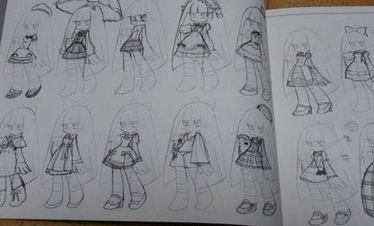 GEEK FLEET The Art Of PSG 1&2 Set Panty and Stocking Design Art Collection Book 