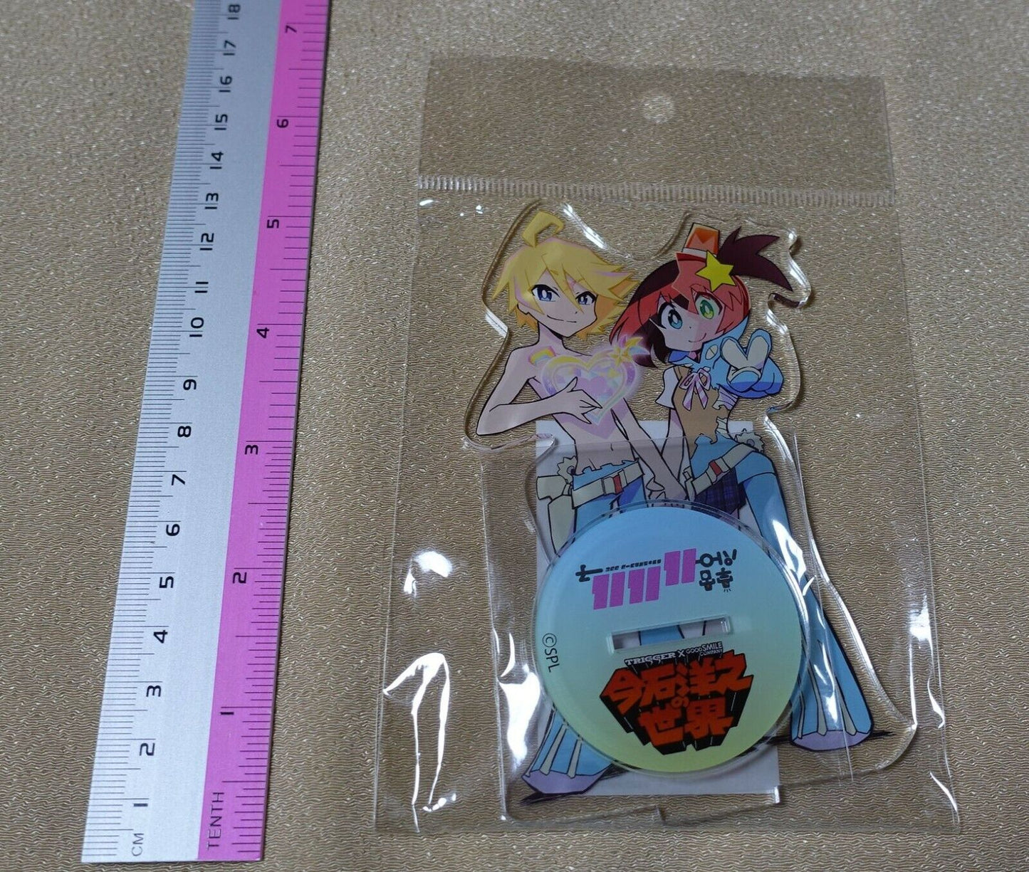 World of Hiroyuki Imaishi Expo Acrylic Stand Figure SPACE PATROL LULUCO 