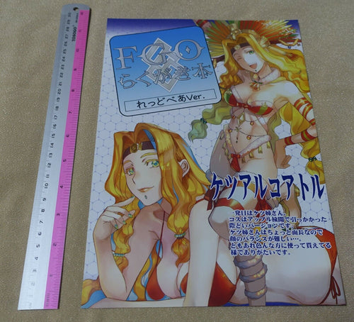 Rei Hiroe Fate Grand Order FGO Color Fan Art Book Rakugaki hon 