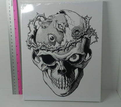BERSERK EXHIBITION EVENT ITEM Fine Art Board 27x22cm Beherit in Skull 