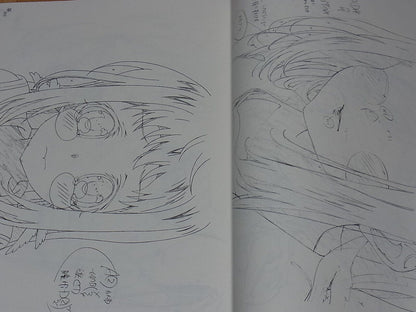 Nagi no Asukara Characters Key Frame Art Collection Girls Side 112page VERY RARE 