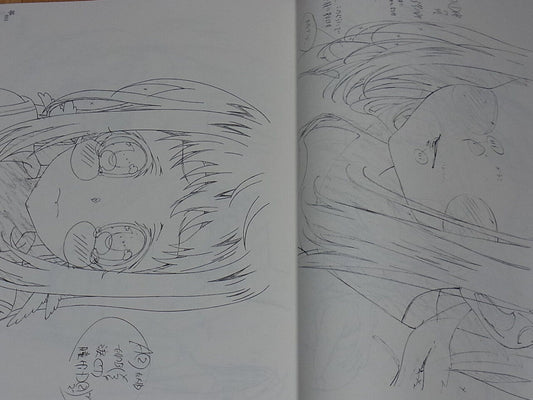 Nagi no Asukara Characters Key Frame Art Collection Girls Side 112page VERY RARE 
