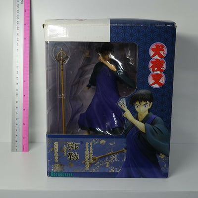 3-7 days from Japan Kotobukiya Inuyasha Miroku Figure Statue rod damage 