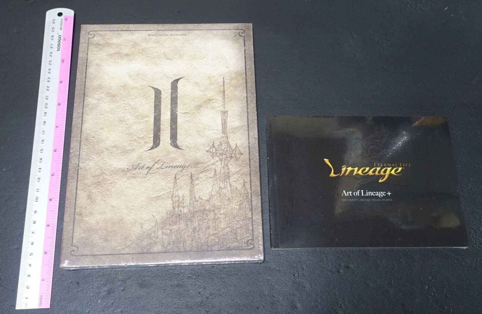 Art of Lineage plus & Art of Linage2 World Visual Guide Book Set 