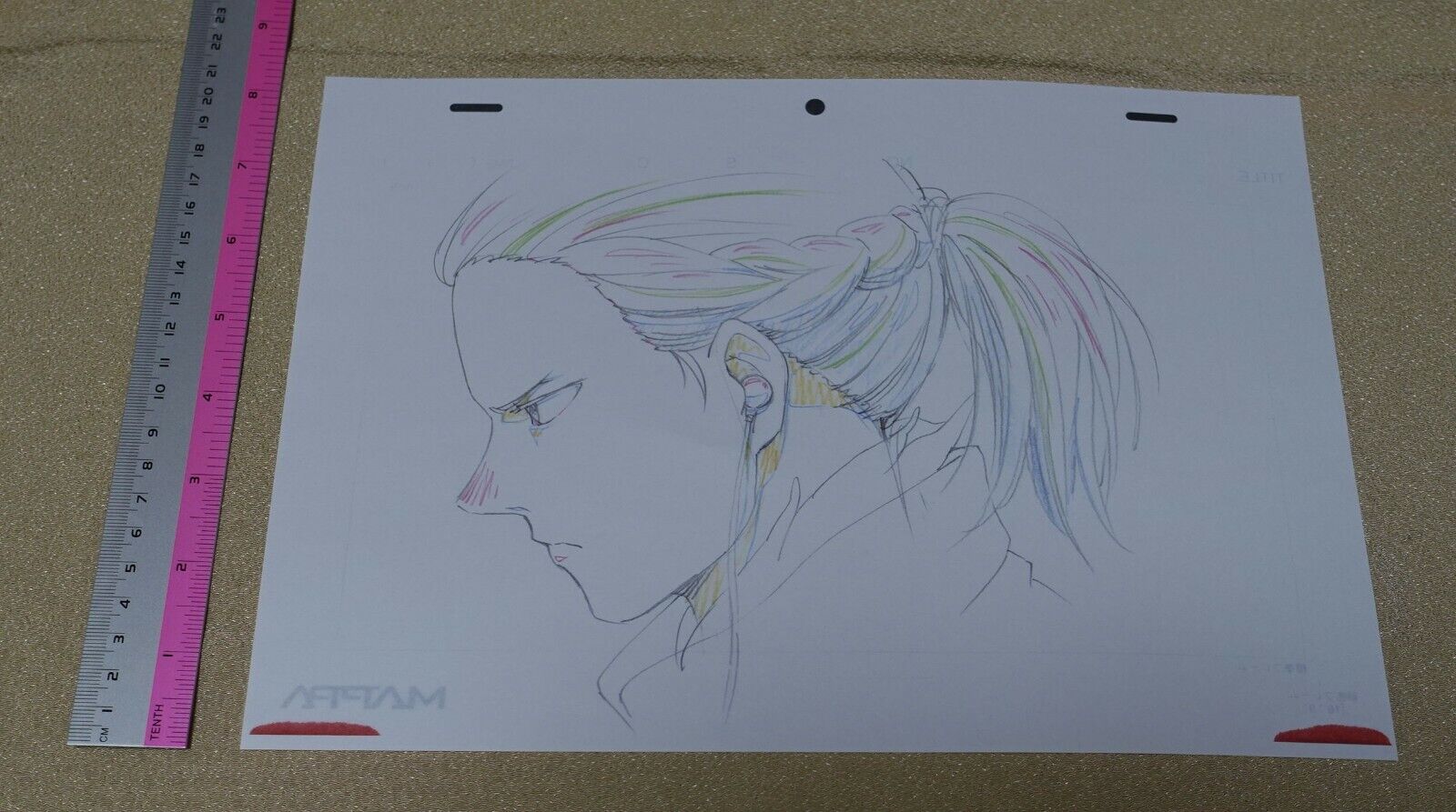 Animation YURI!!! ON ICE Print Key Frame Art Sheet 3 Set 