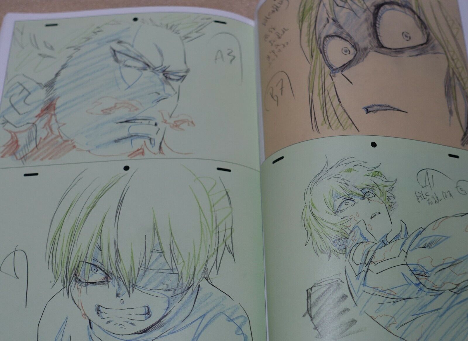 Yoshihiko Umakoshi Key Frame Art Book vol.2 Set & Art Board My Hero Academia etc 