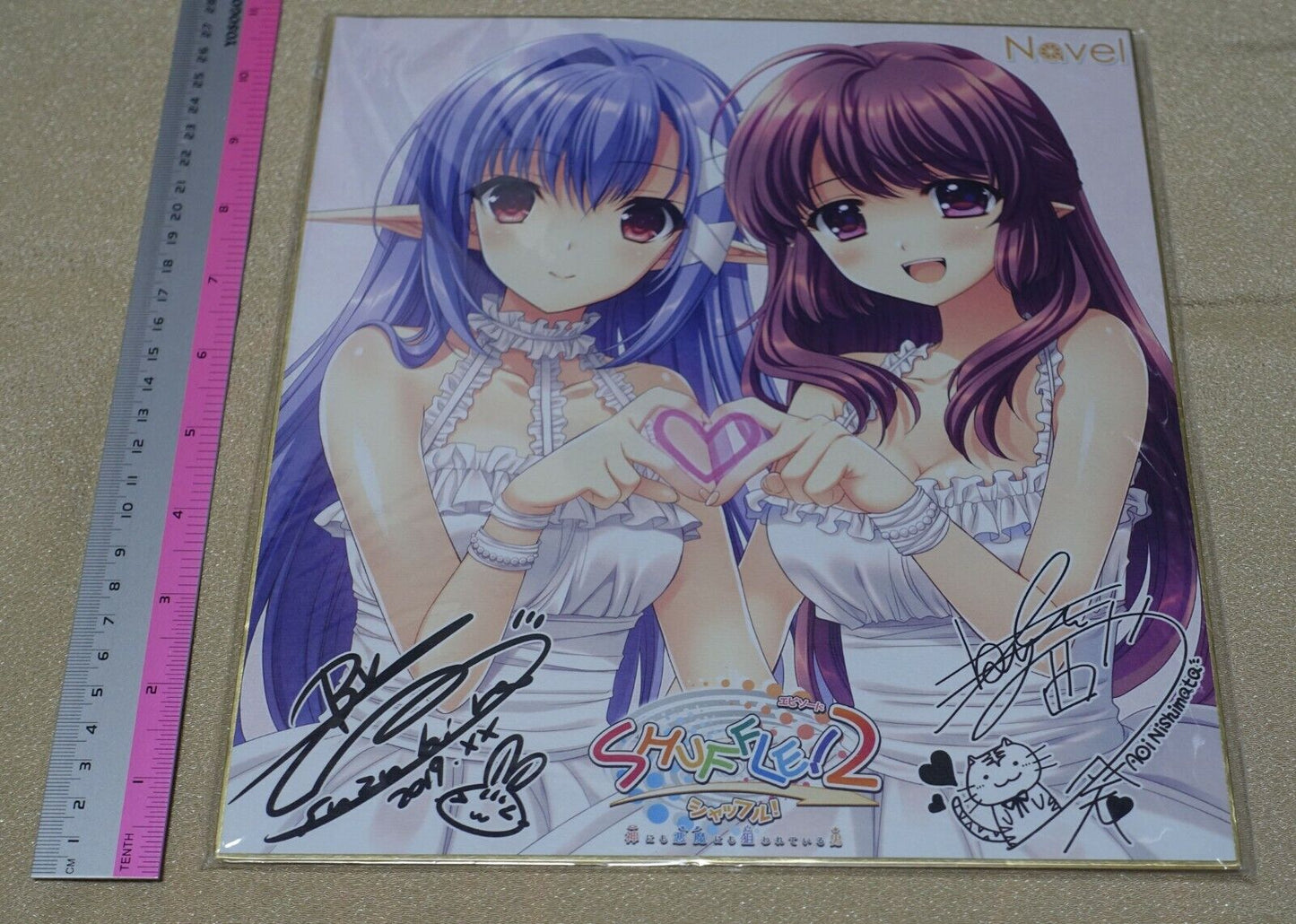 Navel SHUFFLE!2 Print Shikishi Art Board 